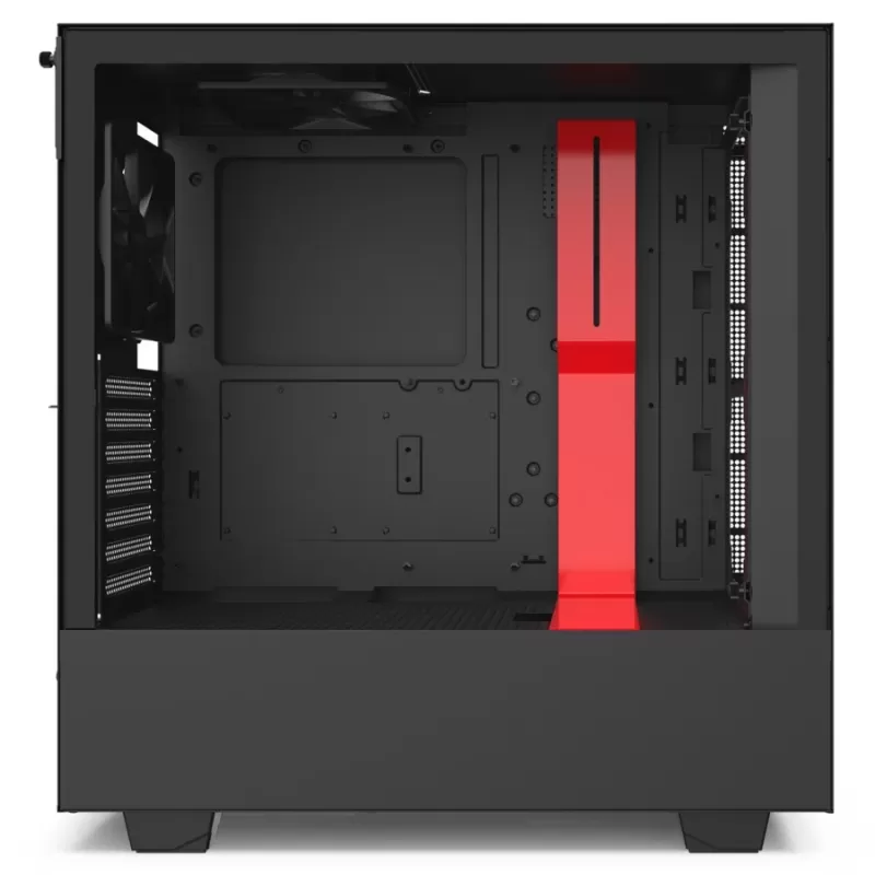 Корпус NZXT H510I MATTE black, red Mid Tower