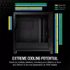 Case Corsair 4000D Tempered Glass black Mid Tower