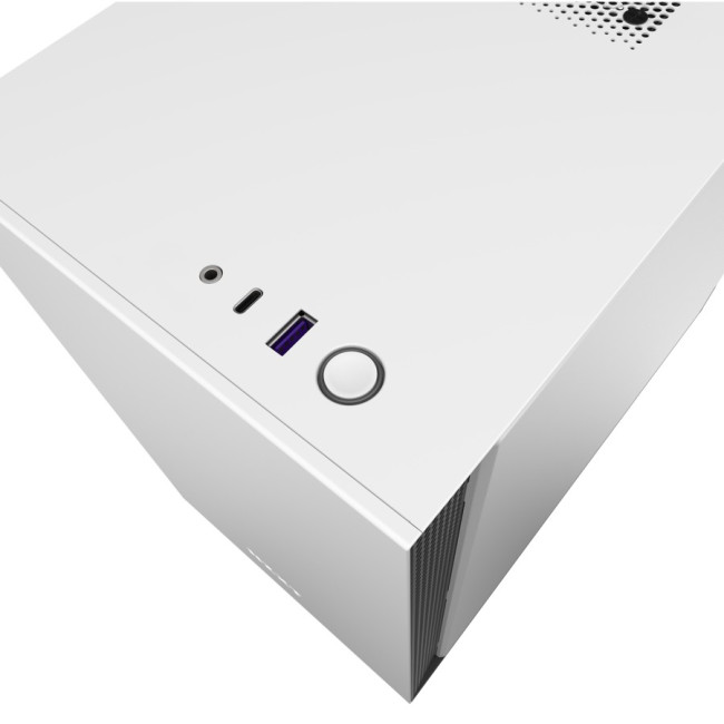 Корпус NZXT H210i черный, белый Mini-ITX