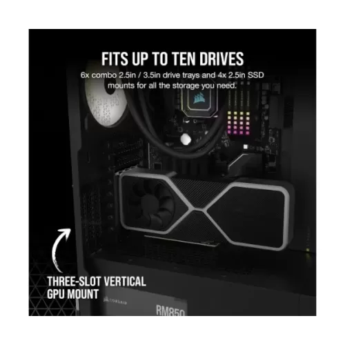 Case Corsair 7000D AIRFLOW black Full-Tower