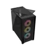 Case Corsair iCUE 4000D RGB AIRFLOW Mid-Tower Case - 3x AF120 RGB ELITE Fans - iCUE Lighting Node PRO Controller - High-airflow Design black Mid Tower