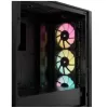 Case Corsair iCUE 4000D RGB AIRFLOW Mid-Tower Case - 3x AF120 RGB ELITE Fans - iCUE Lighting Node PRO Controller - High-airflow Design black Mid Tower