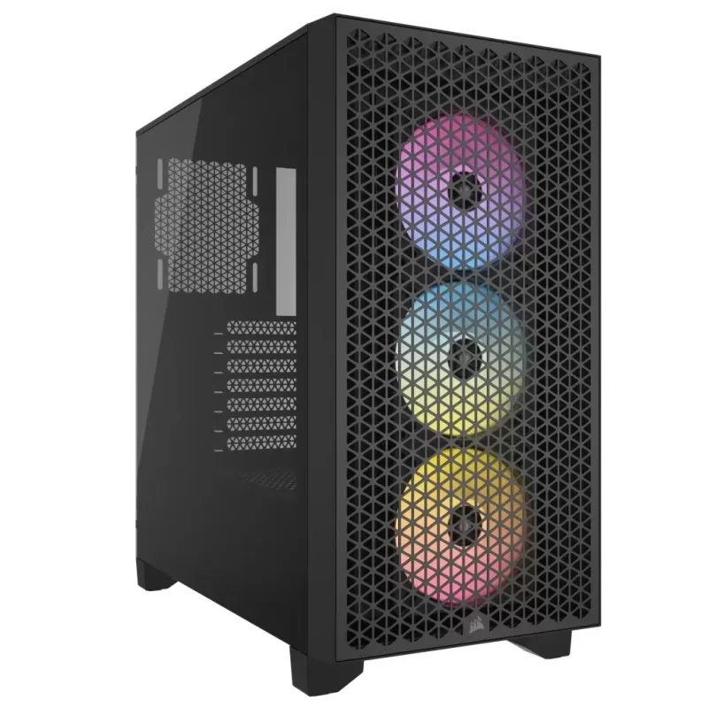 Корпус Corsair 3000D RGB AIRFLOW - black Mid-Tower