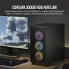 Корпус Corsair 3000D RGB AIRFLOW - black Mid-Tower