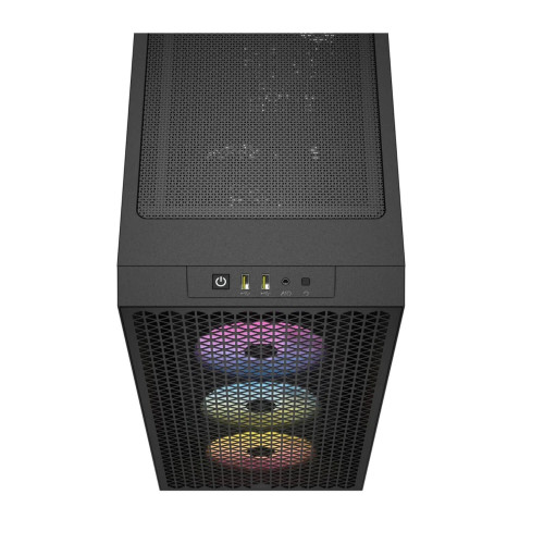 Case Corsair 3000D RGB AIRFLOW - black Mid-Tower