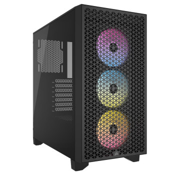 מארז Corsair 3000D RGB AIRFLOW - שחור Mid-Tower