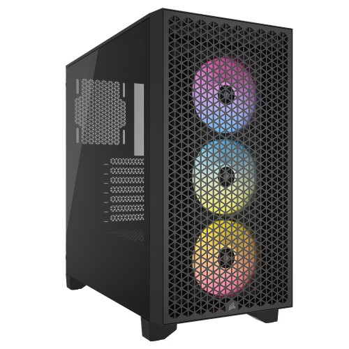 Case Corsair 3000D RGB AIRFLOW - black Mid-Tower
