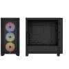 Корпус Corsair 3000D RGB AIRFLOW - black Mid-Tower