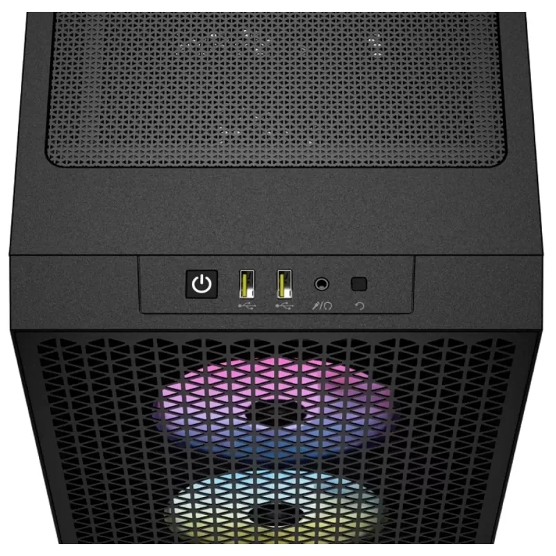 Корпус Corsair 3000D RGB AIRFLOW - black Mid-Tower