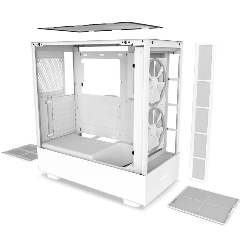 מארז NZXT H5 Elite לבן Mid-Tower מארז NZXT H5 Elite לבן Mid-Tower