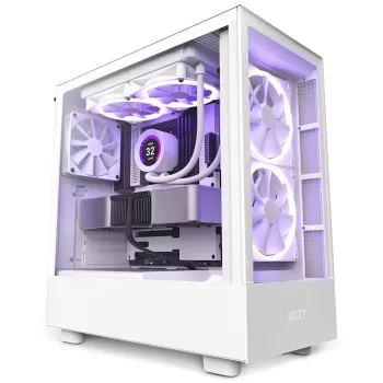 מארז NZXT H5 Elite לבן Mid-Tower
