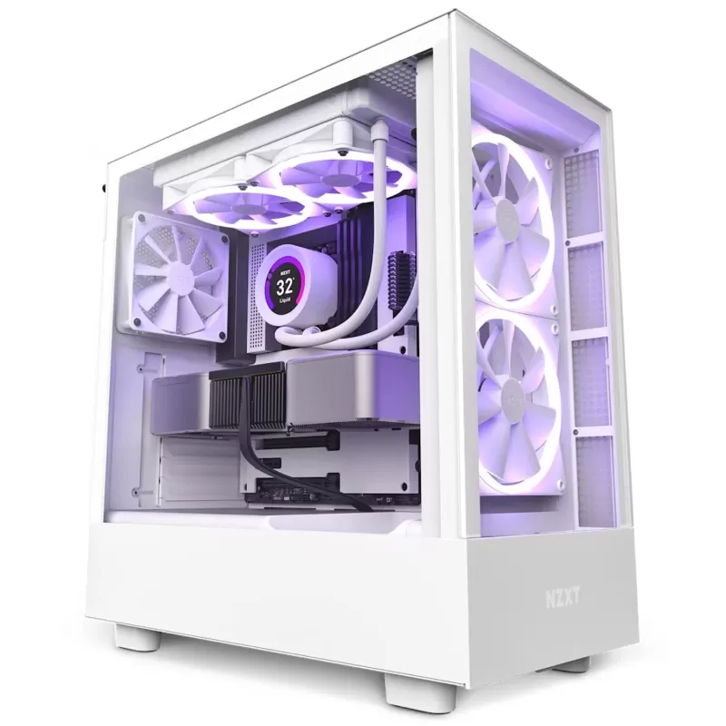 מארז NZXT H5 Elite לבן Mid-Tower מארז NZXT H5 Elite לבן Mid-Tower