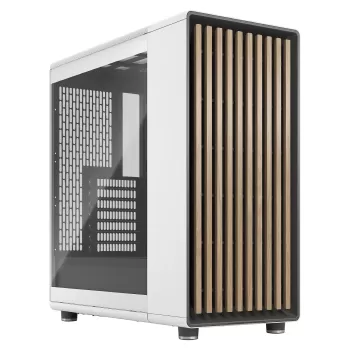 מארז Fractal Design North Chalk לבן TG Clear Tint ATX