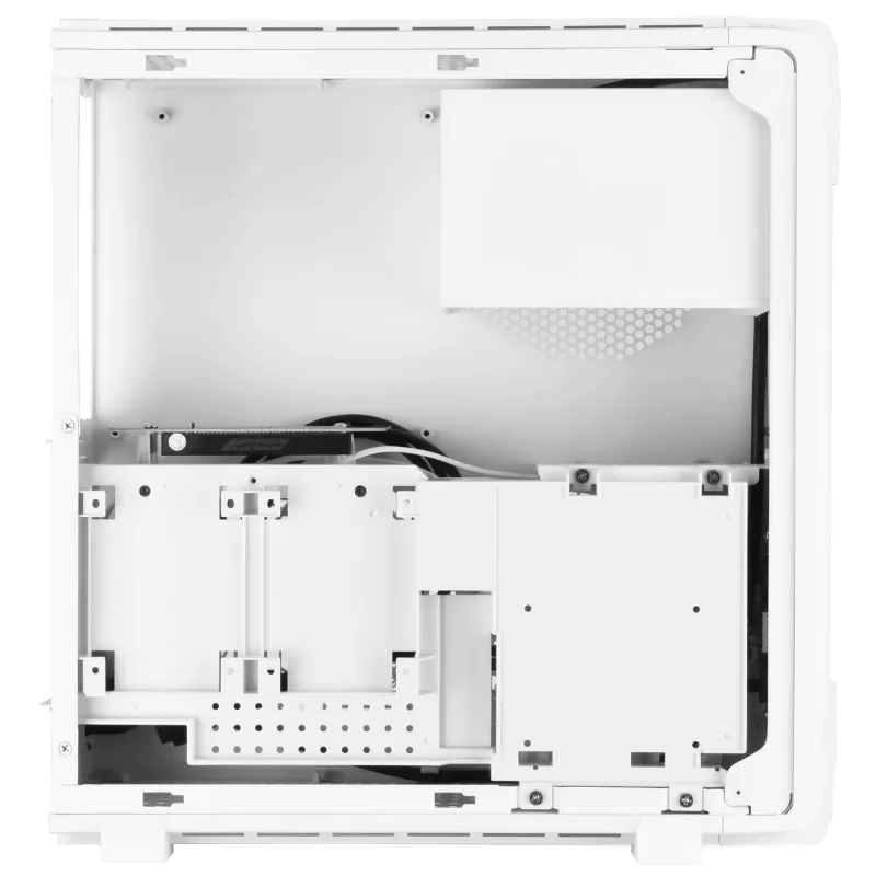 מארז SilverStone Raven RVZ03-ARGB לבן Case Mini Tower