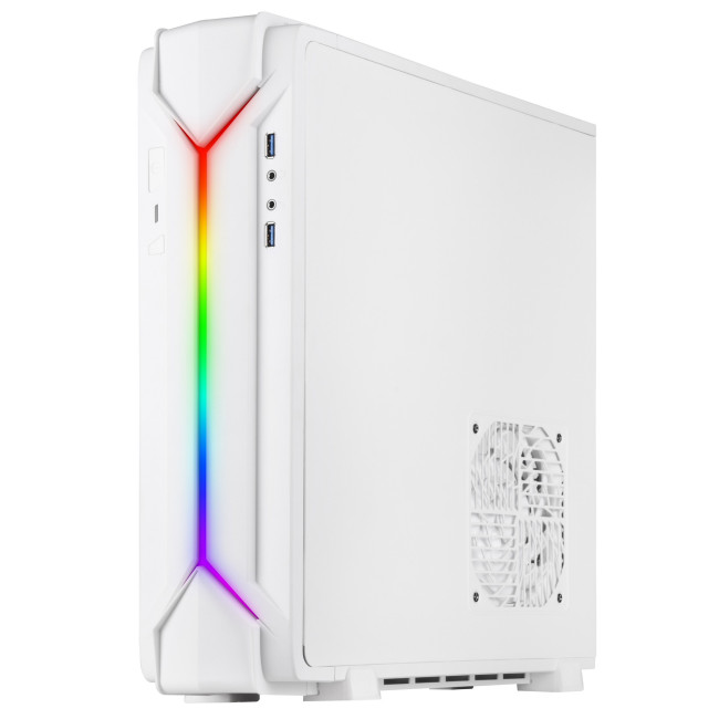 Корпус SilverStone Raven RVZ03-ARGB белый Case Mini Tower