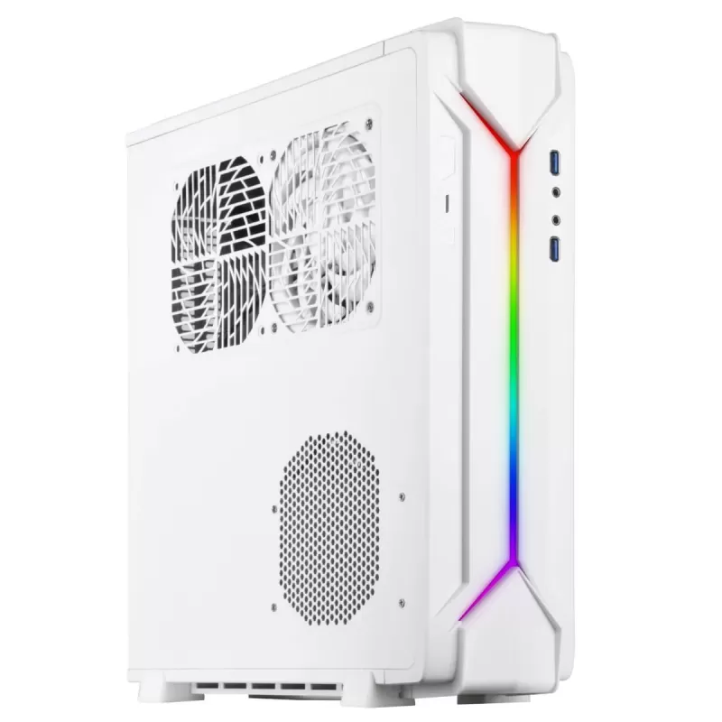 מארז SilverStone Raven RVZ03-ARGB לבן Case Mini Tower