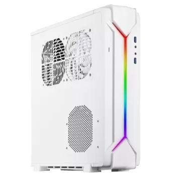 מארז SilverStone Raven RVZ03-ARGB לבן Case Mini Tower