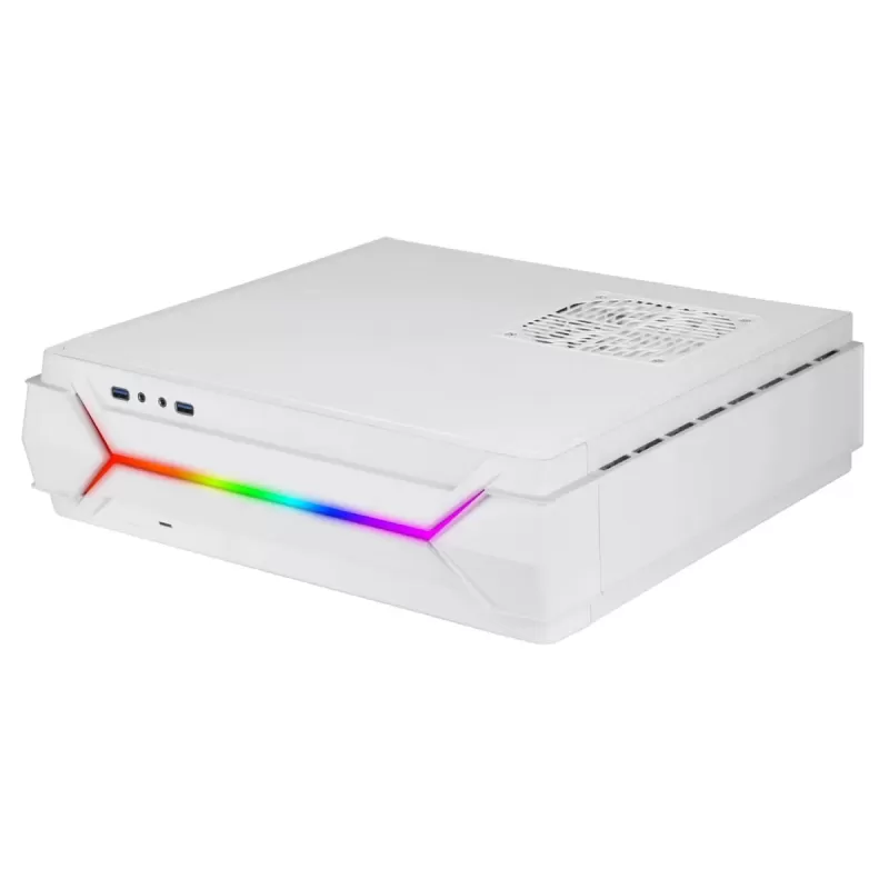 מארז SilverStone Raven RVZ03-ARGB לבן Case Mini Tower