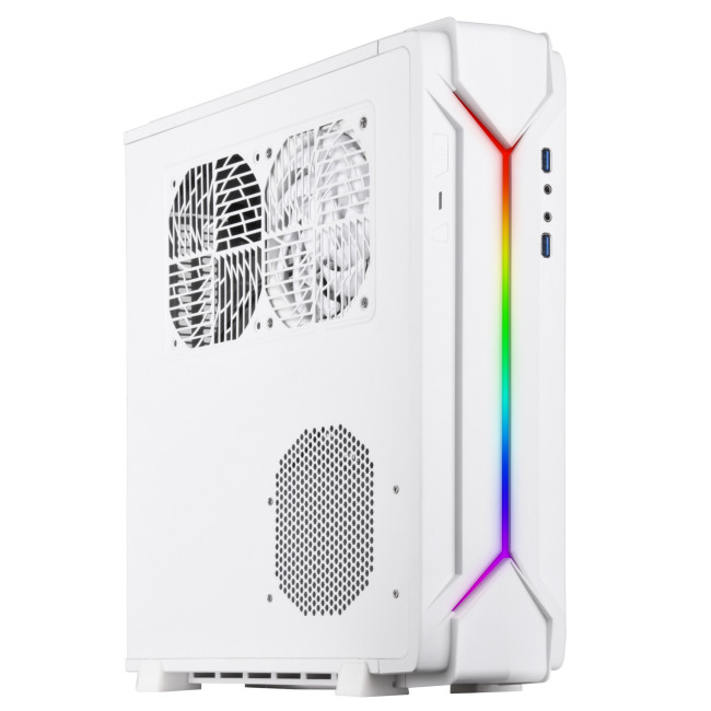 Корпус SilverStone Raven RVZ03-ARGB белый Case Mini Tower