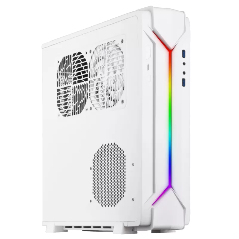 מארז SilverStone Raven RVZ03-ARGB לבן Case Mini Tower