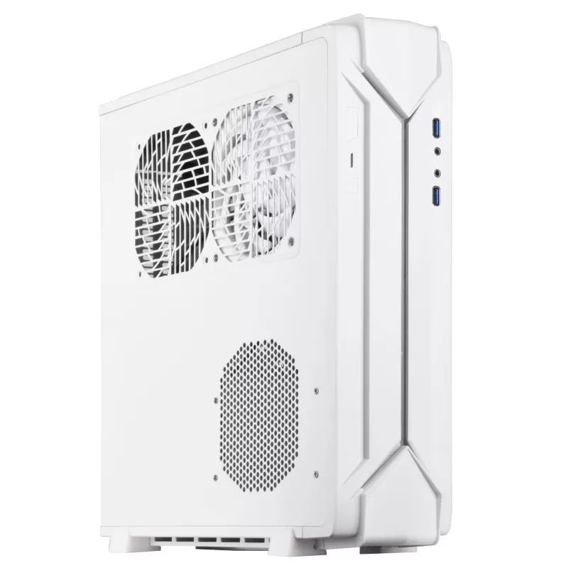 מארז SilverStone Raven RVZ03-ARGB לבן Case Mini Tower