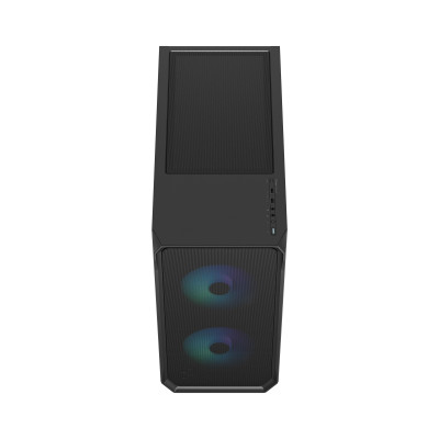 Корпус Fractal Design Focus 2 RGB черный TG Clear Tint ATX Корпус Fractal Design Focus 2 RGB черный TG Clear Tint ATX