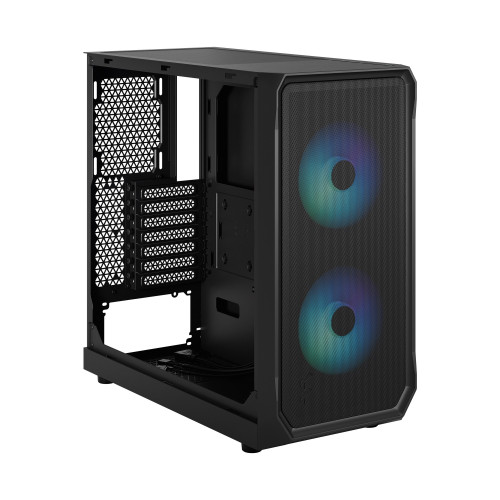 מארז Fractal Design Focus 2 RGB שחור TG Clear Tint ATX