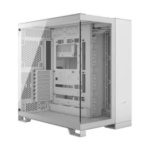מארז Corsair 6500X Mid-Tower Dual Chamber - לבן ATX