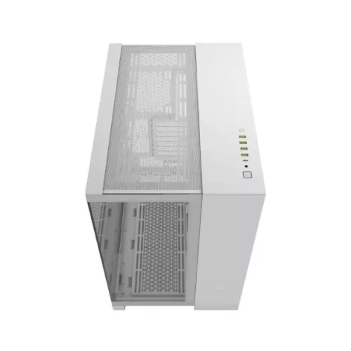 מארז Corsair 6500X Mid-Tower Dual Chamber - לבן ATX