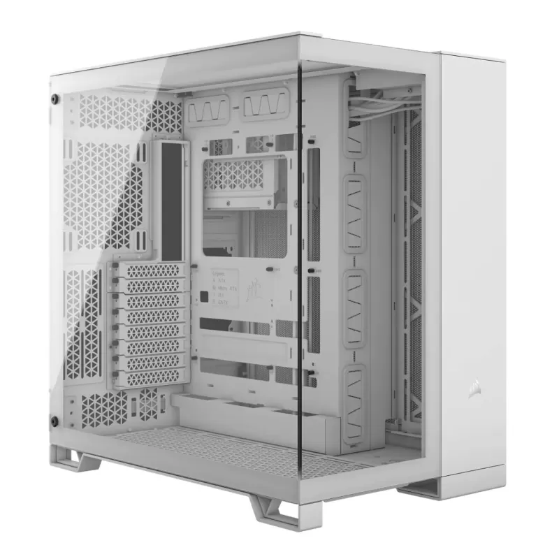 מארז Corsair 6500X Mid-Tower Dual Chamber - לבן ATX