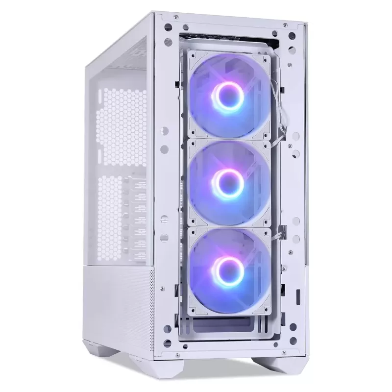 מארז Lancool II MESH RGB with USB-C Snow Edition ATX