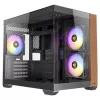 Case Antec CX600M Wood ARGB Mini Tower