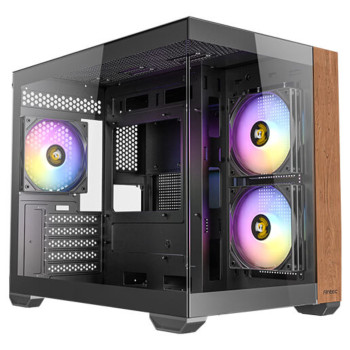 Case Antec CX600M Wood ARGB Mini Tower Case Antec CX600M Wood ARGB Mini Tower