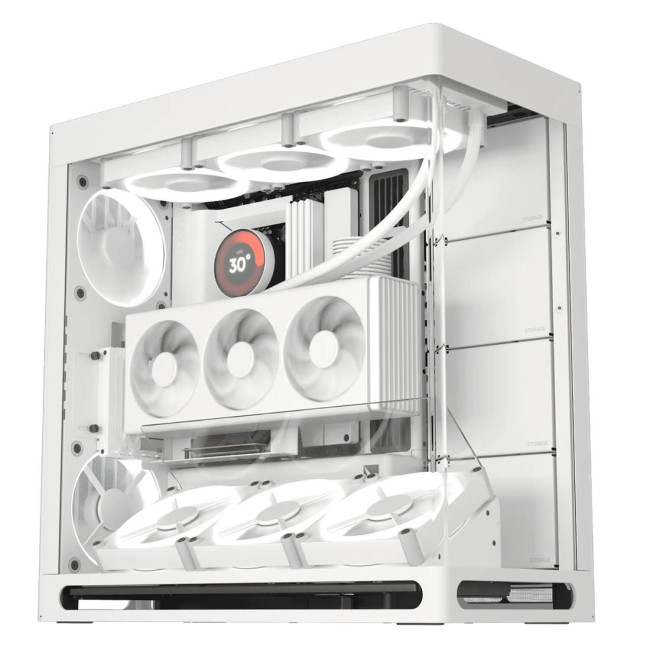 Корпус HAVN HS 420 VGPU Edition белый ATX