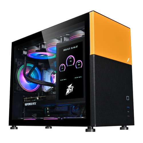 Корпус 1St Player Mi6-EV Micro ATX Цвет:черный