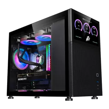 מארז 1St Player Mi6-EV Micro ATX צבע שחור