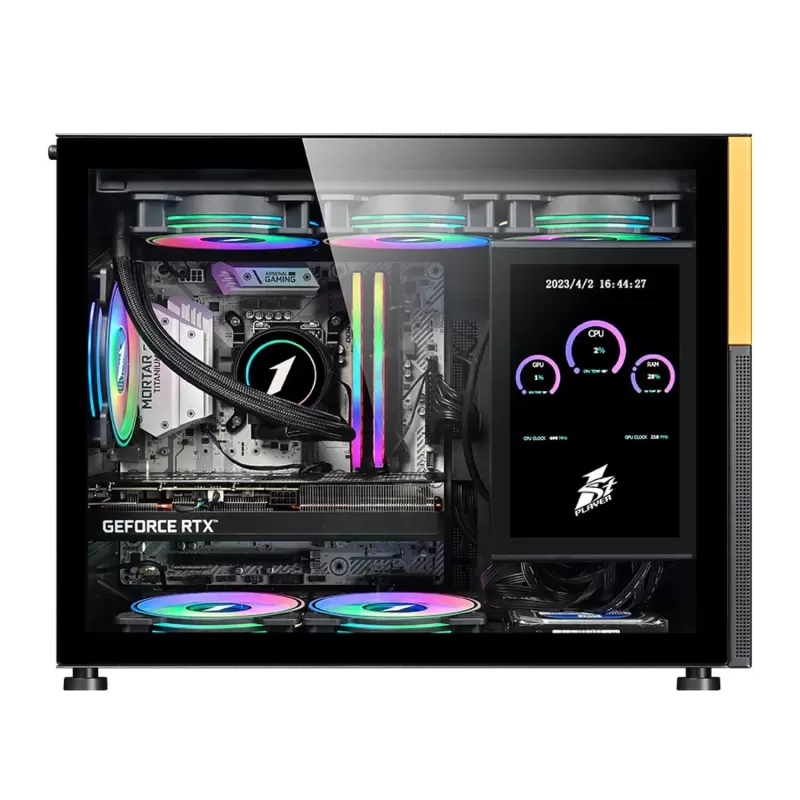 מארז 1St Player Mi6-EV Micro ATX צבע שחור