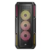 Case Corsair iCUE LINK 5000T LX RGB High-Performance Mid Tower Color:black