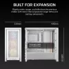 Корпус Corsair FRAME 4000D RS ARGB Modular white Mid Tower