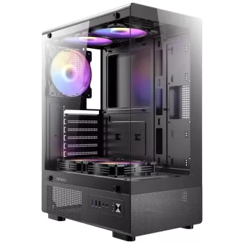 מארז Antec VCX200 RGB ELITE Mid Tower צבע שחור