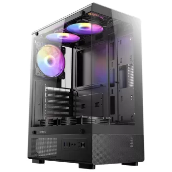 מארז Antec VCX200 RGB Elite Mid Tower צבע שחור
