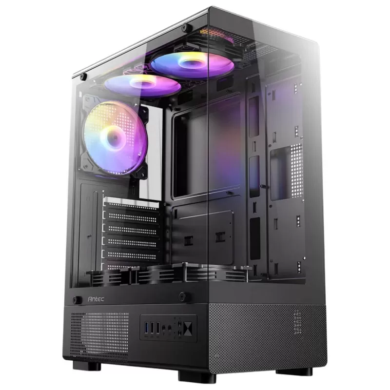 Корпус Antec VCX200 RGB Elite Mid Tower Цвет:чёрный