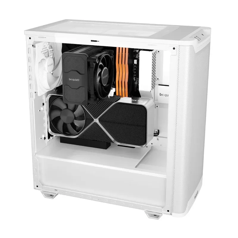 מארז be quiet! PURE BASE 501 Airflow Window Mid Tower צבע לבן