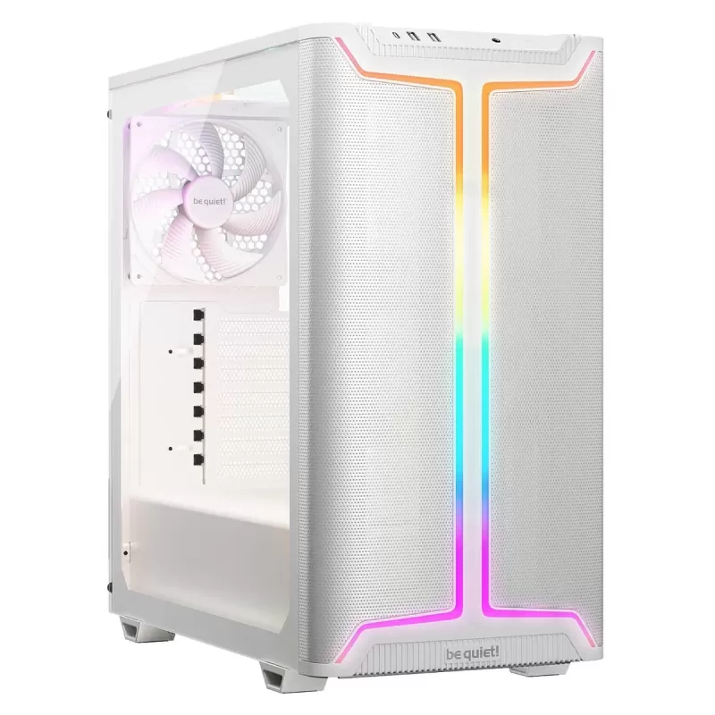 מארז be quiet! PURE BASE 501 DX Mid Tower צבע לבן מארז be quiet! PURE BASE 501 DX Mid Tower צבע לבן