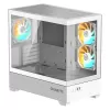 מארז Gigabyte C201 Panoramic ICE Mid Tower צבע לבן