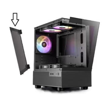 Закалённое стекло для корпуса Antec Glass for black case CX200M