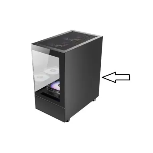 Right panel Antec Right side for black case CX200M