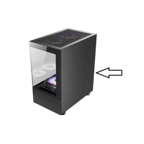Right panel Antec Right side for black case CX200M