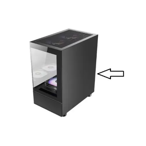 Right panel Antec Right side for black case CX200M