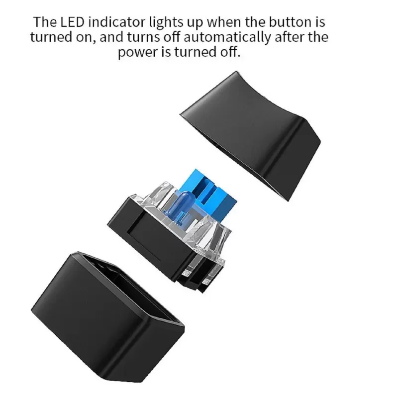 Кнопка включения для настольного компьютера External Start Power Button 1.65m Цвет:чёрный